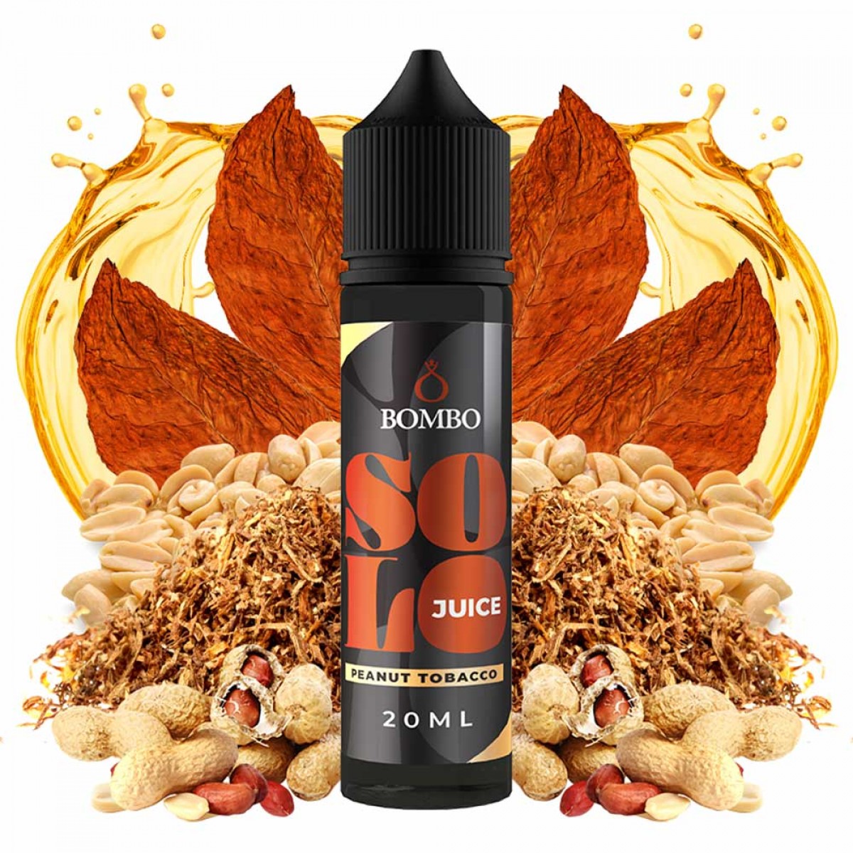 BOMBO SOLO JUICE PEANUT TOBACCO 20ML/60ML FLAVORSHOT